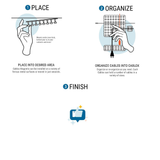 Cablox 7 Pack (1x 8x8 + 6x 2x8)